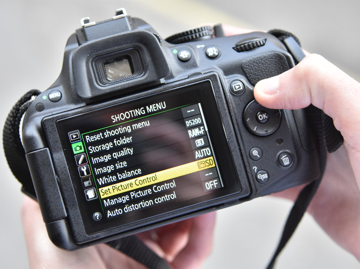 Getting the from Nikon Control